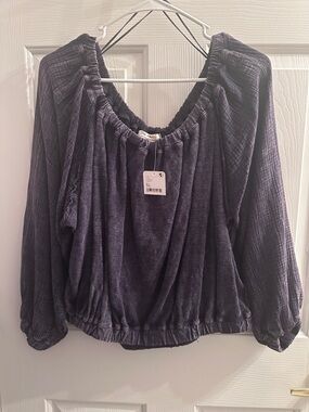 Free People Parfait Bubble crop, XL, NWT